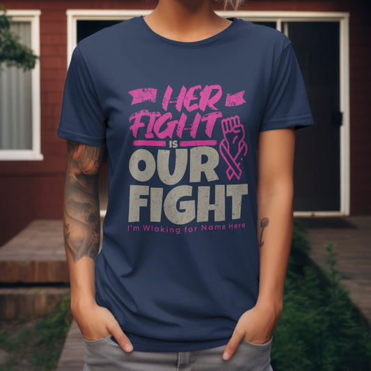 Together We Fight: Cancer Support Tee