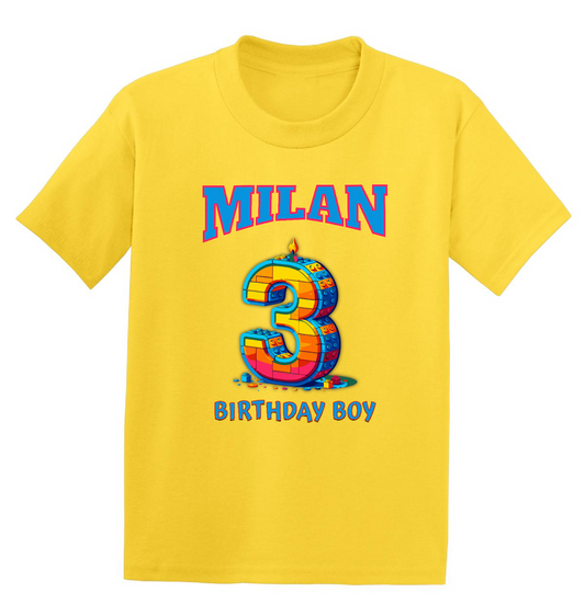 Personalized Birthday T-shirt