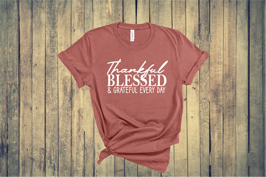 Thankful Heart Fall Holiday Tee